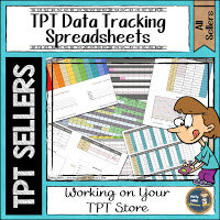 TPT Data Tracking Spreadsheets; Getting ready for the new year
