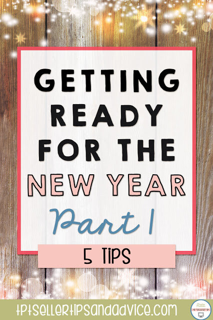 Getting Ready for the New Year, organization, goals, tips for the new year