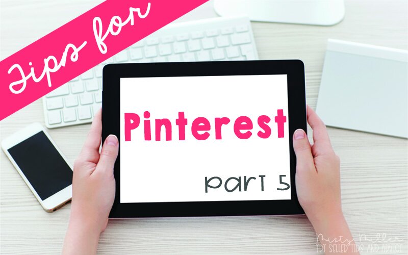 Pinterest Tips Part 5 hands holding iPad