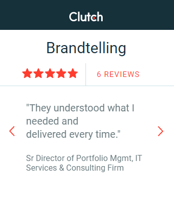 Clutch Independent Reviews for Brandtelling