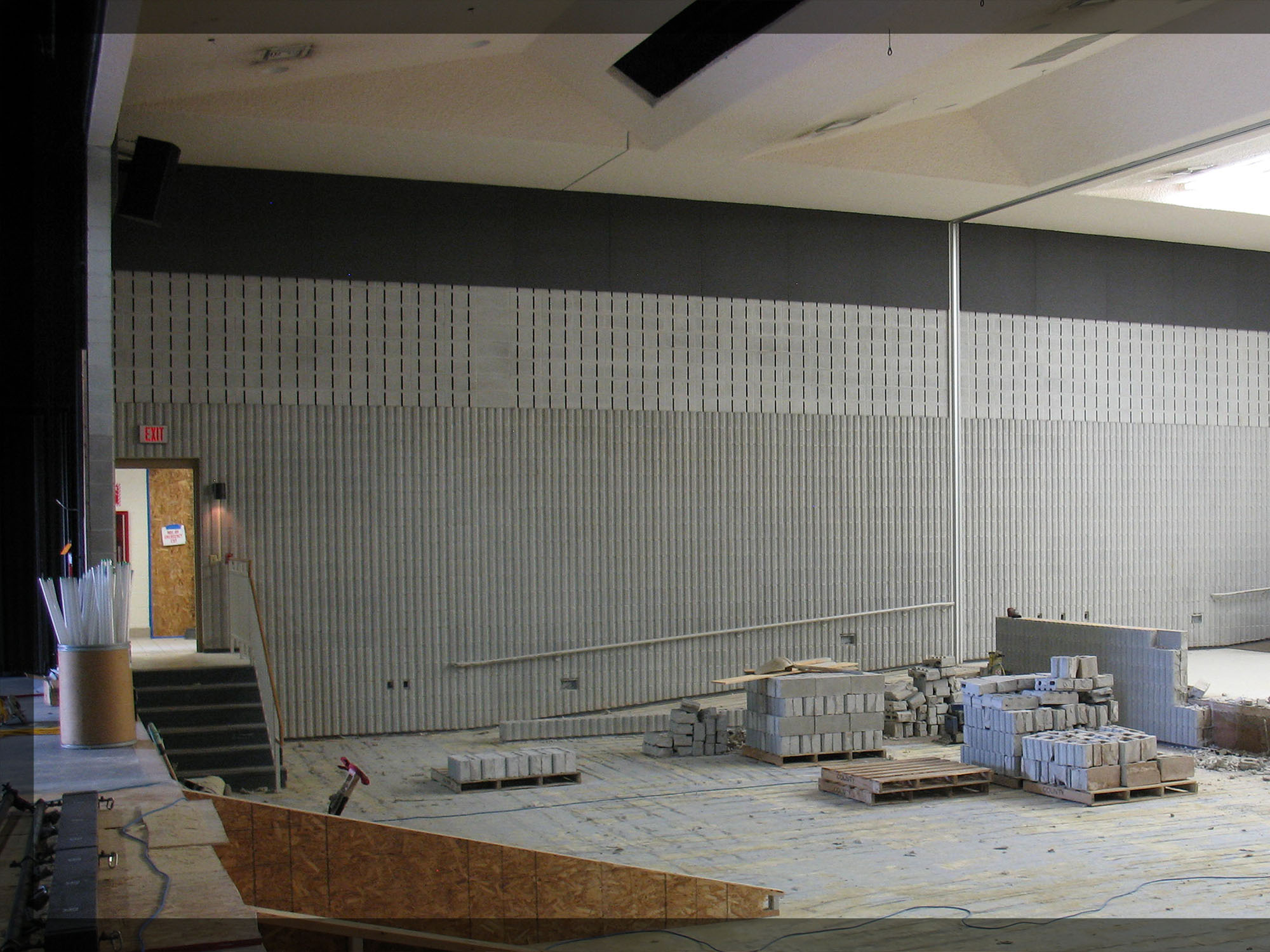 DENMARK HS AUDITORIUM - BEFORE