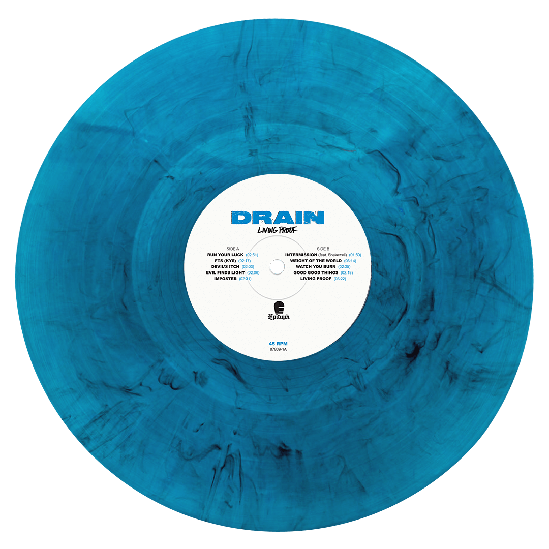 Drain - LIVING PROOF - Translucent Electric Blue