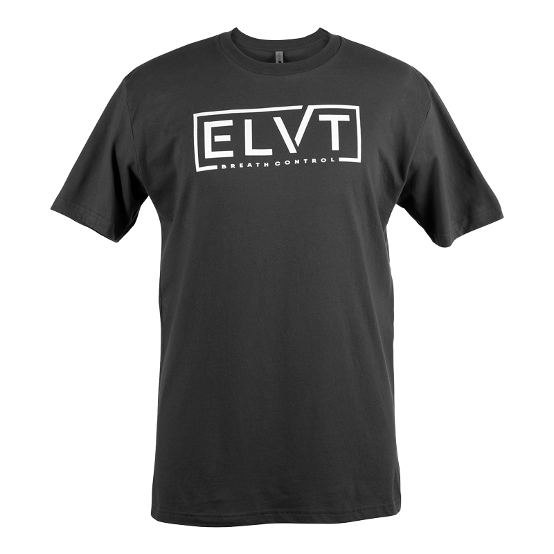 ELVT Lungs T-Shirt in Dark Gray — ELVT Breath Control