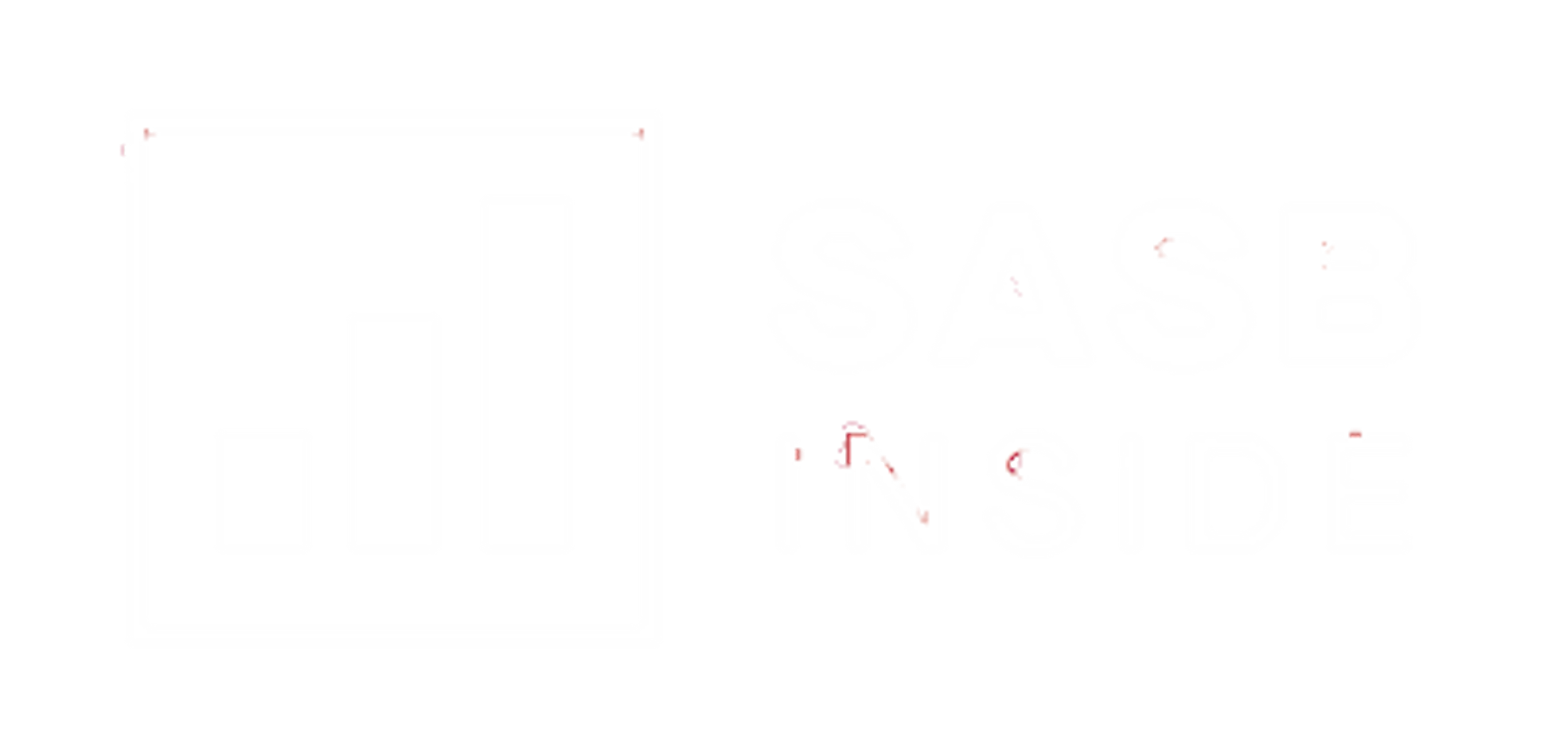 SASB White logo