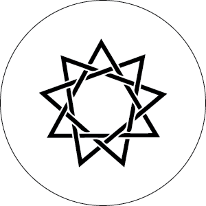 Have Faith Nine-Point Star Symbol