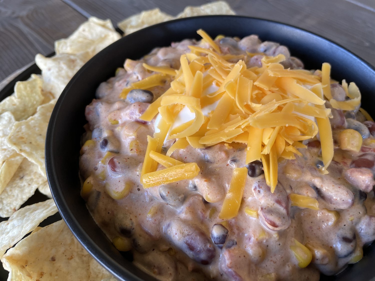 Crockpot Hot Mexican Bean Dip — Miss Annie's Home + Kitchen