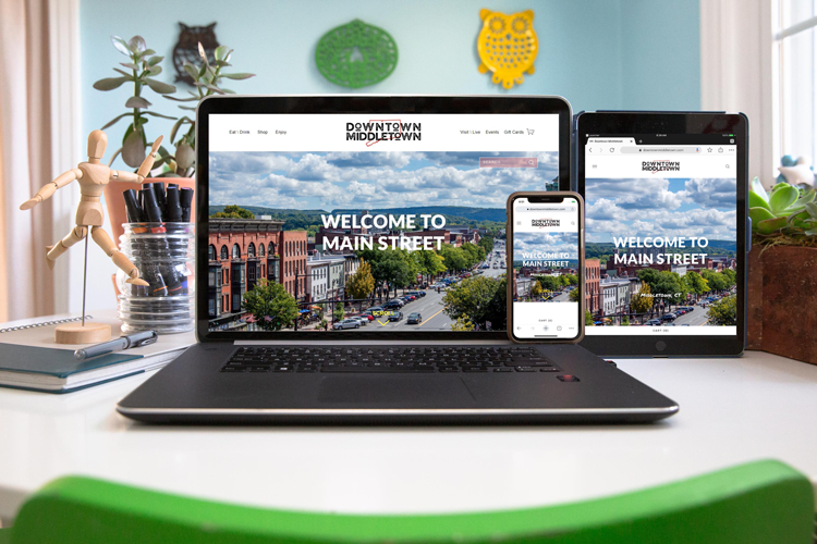Downtown Middletown - + Branding+ Responsive eCommerce Website+ Business Directory+ SEO - Search Engine Optimization+ Technical training+ and more…
