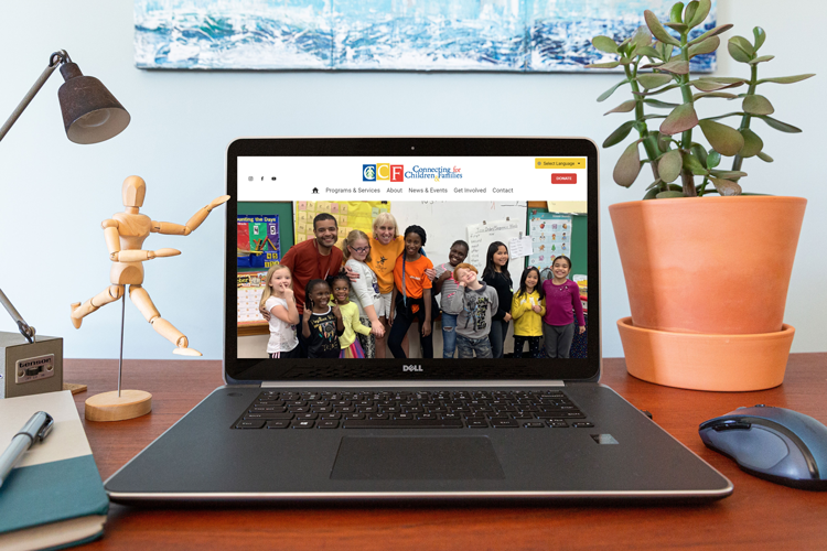 CCF - Connecting for Children & Families - + Multilingual Responsive Website+ Update Logo & Branding+ SEO and Accessibility+ Graphic Design+ Create online voice+ and more…