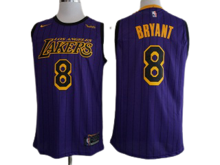 ملصقات جدران ثلاثية الابعاد Los Angeles Lakers 8 Kobe Bryant Jersey Purple City Swingman —  JerseyHour.COM ملصقات جدران ثلاثية الابعاد