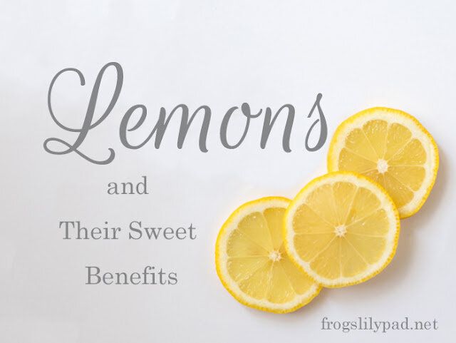 Lemons and Their Sweet Benefits: a little history, a whole lot of healthy, and a recipe. Be sure to add lemons to your grocery list.