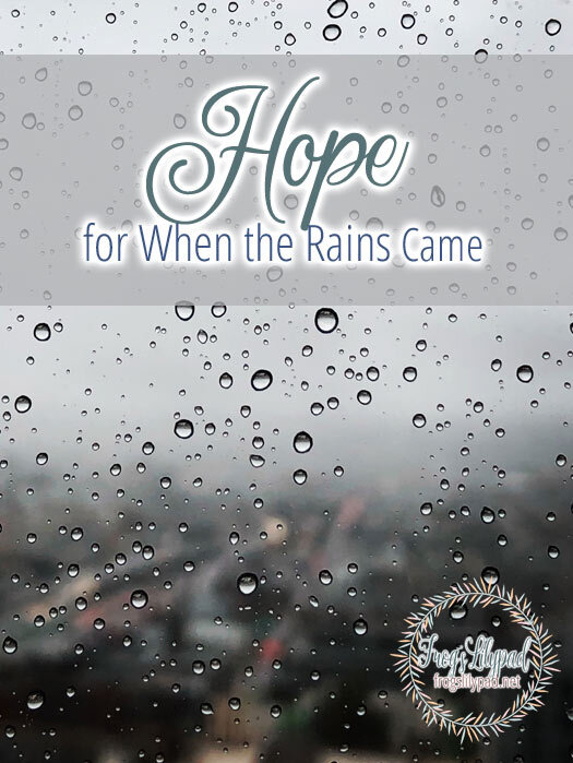 Hope for the Day When the Rains Came - A Look at the Life of Rizpah. (II Samuel 21) #hope #grief #faith #spiritualgrowth