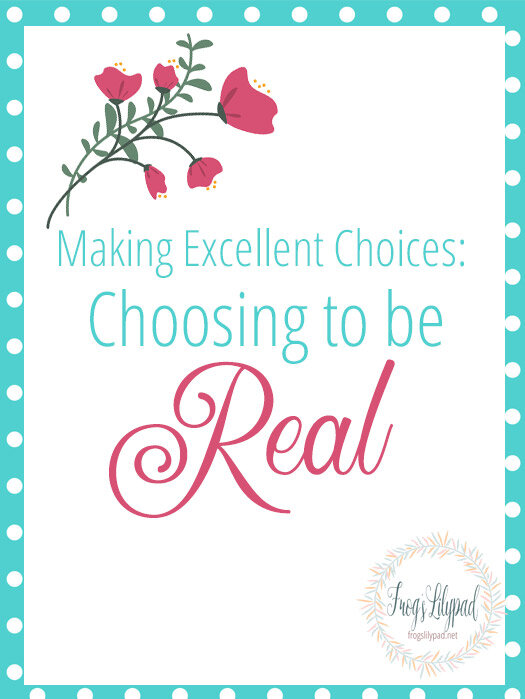 Choosing to be real is just as important as making excellent choices. You can almost always quickly pick up on the fakeness of people. We don't want to be labeled a fake, but rather a real, authentic person. #choices #life #self