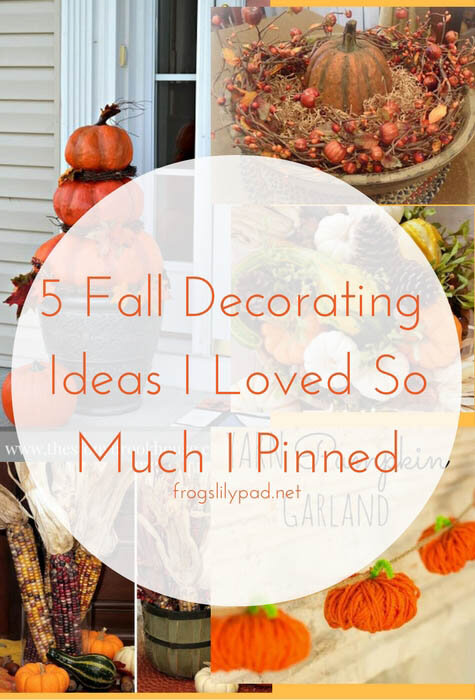 5 Fall Decorating Ideas I Loved So Much I Pinned On Pinterest
