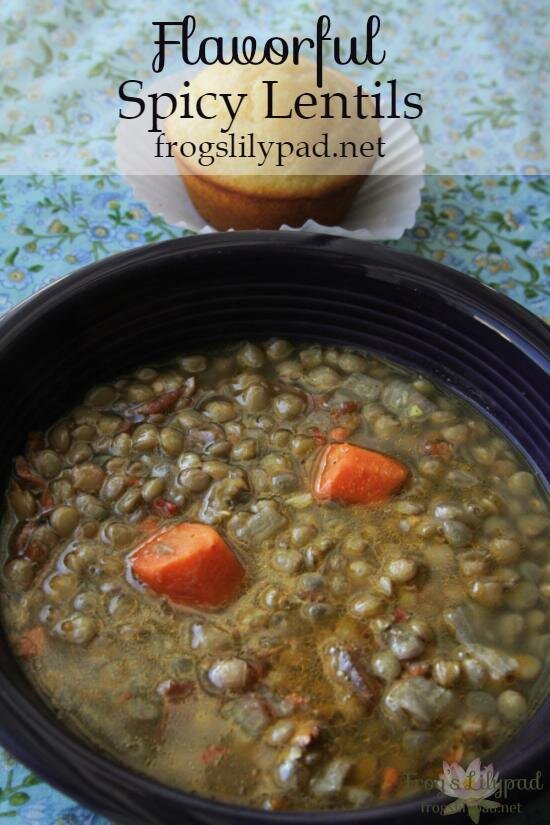 Lentils are tiny legumes and they do big, powerful jobs within our body. With the right flavoring and seasoning you can have a bowl of Spicy Lentils. frogslilypad.net