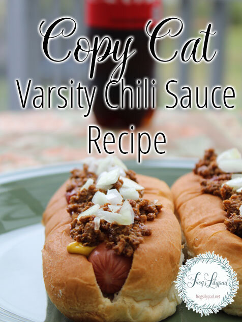 Copycat Recipe for The Varsity's chili sauce. The Atlanta icon, The Varsity is known for their foods, this recipe is almost like what is served. frogslilypad.net
