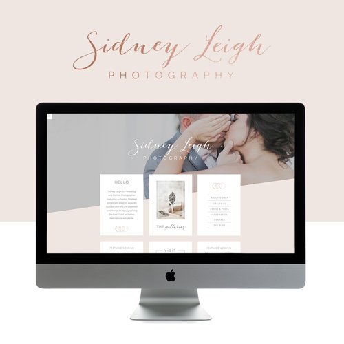 Sidney Leigh Is Live On Squarespace