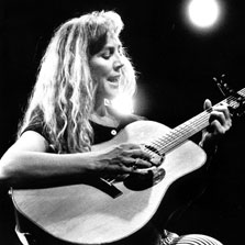 image of beth playing guitar