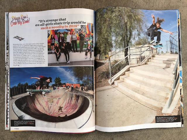 Please Don't Grab My Boob! - In The New Issue Of Thrasher. — Girl Is NOT A  4 Letter Word