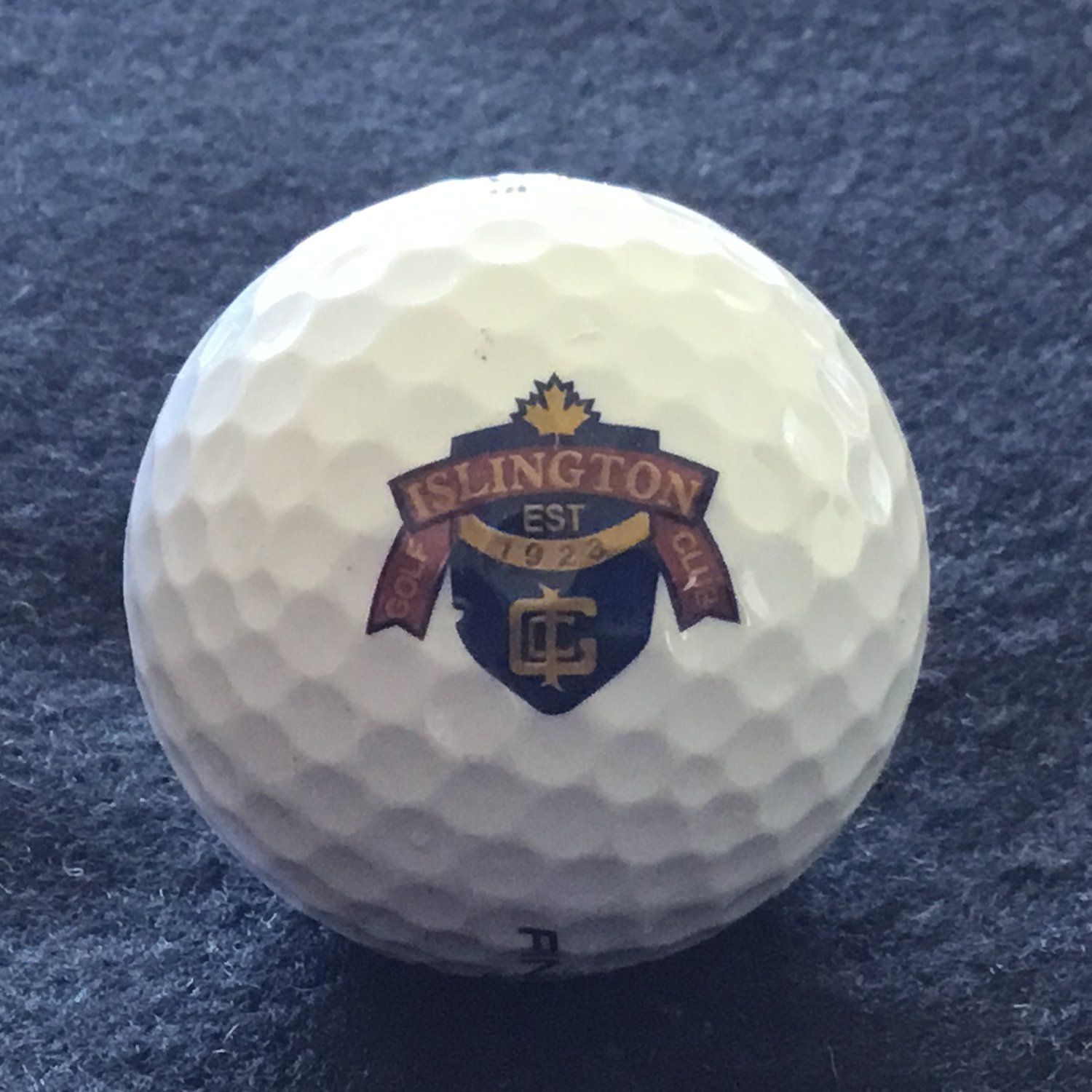 Islington Golf Club — Golf Club Logo Balls