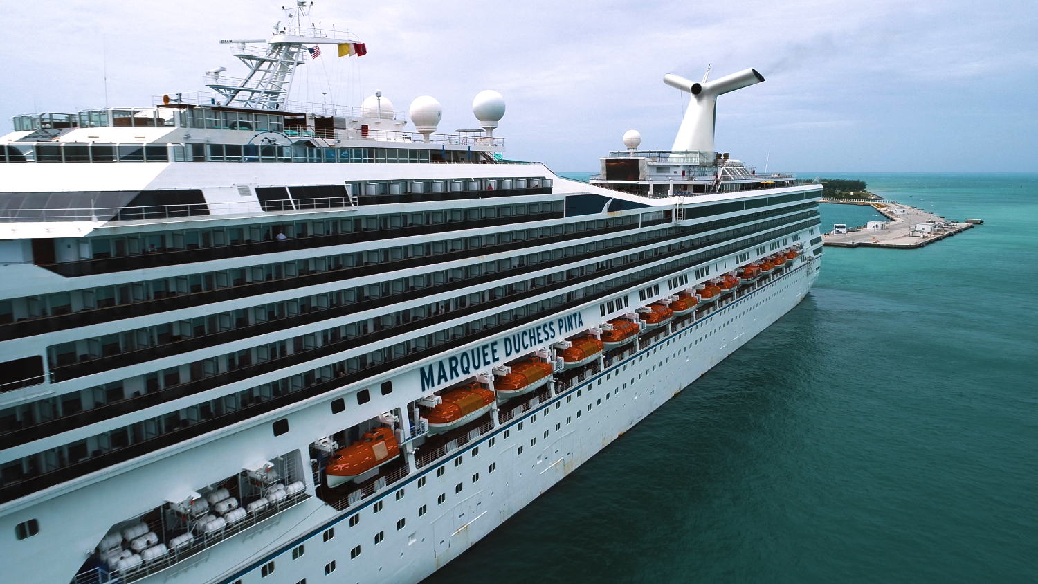 The cruise ship Marquee Duchess Pinta