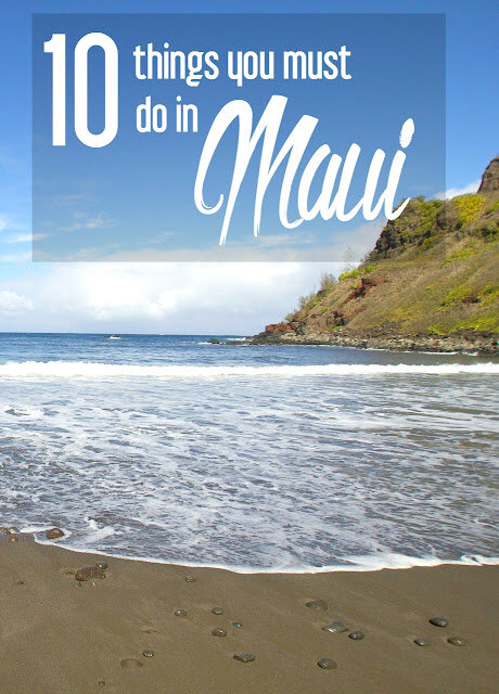 10 Things You Must Do in Maui {Guest Post by The Tangerine Desert} | CosmosMariners.com