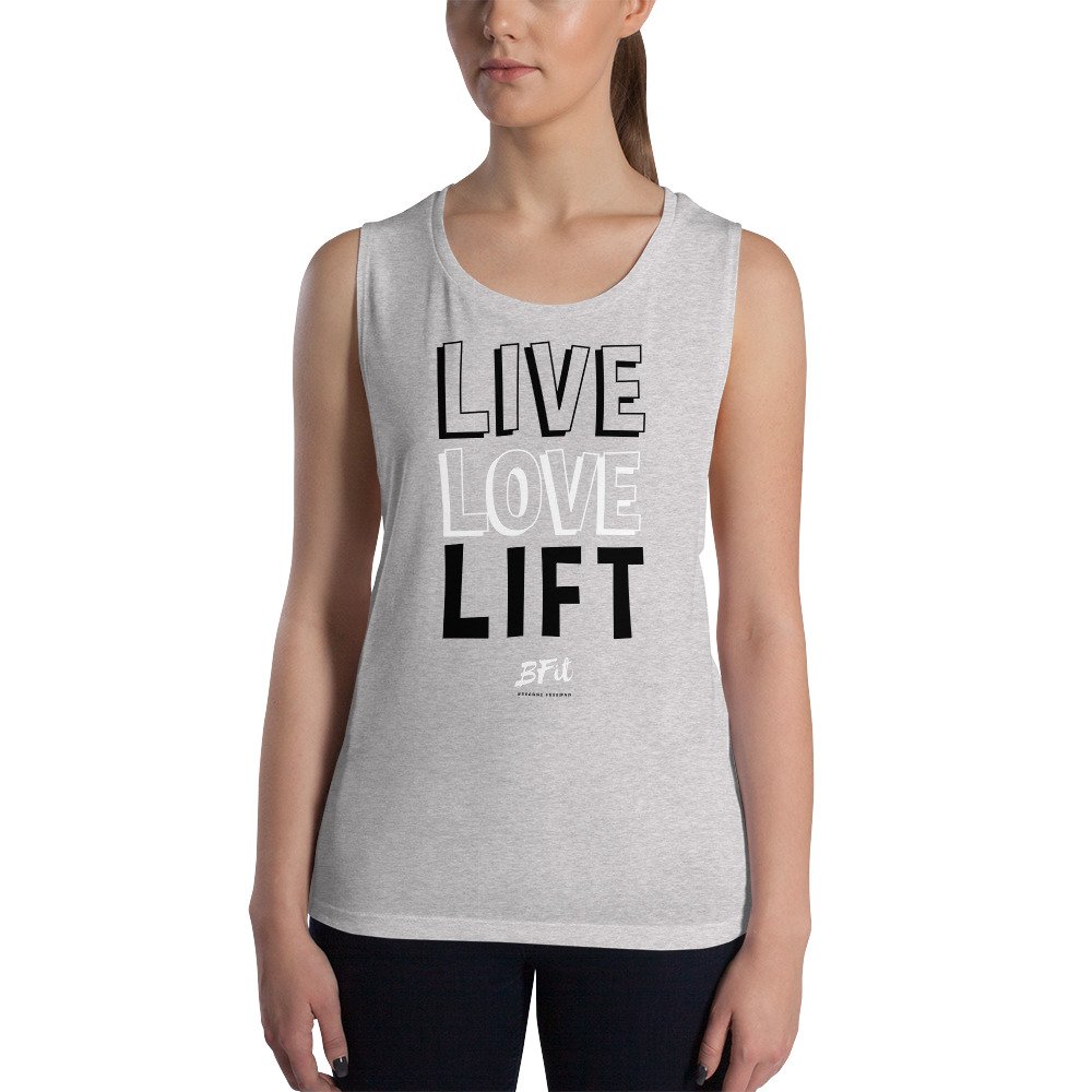 LIVE LOVE LIFT Ladies’ Muscle Tank — Breanne Freeman - BFit