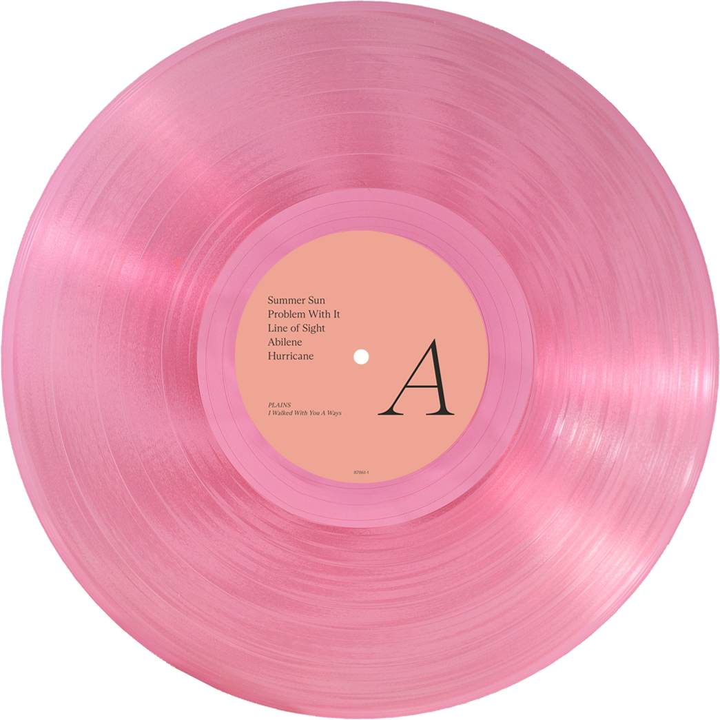Plains - Problem With It Pink Clear Vinyl