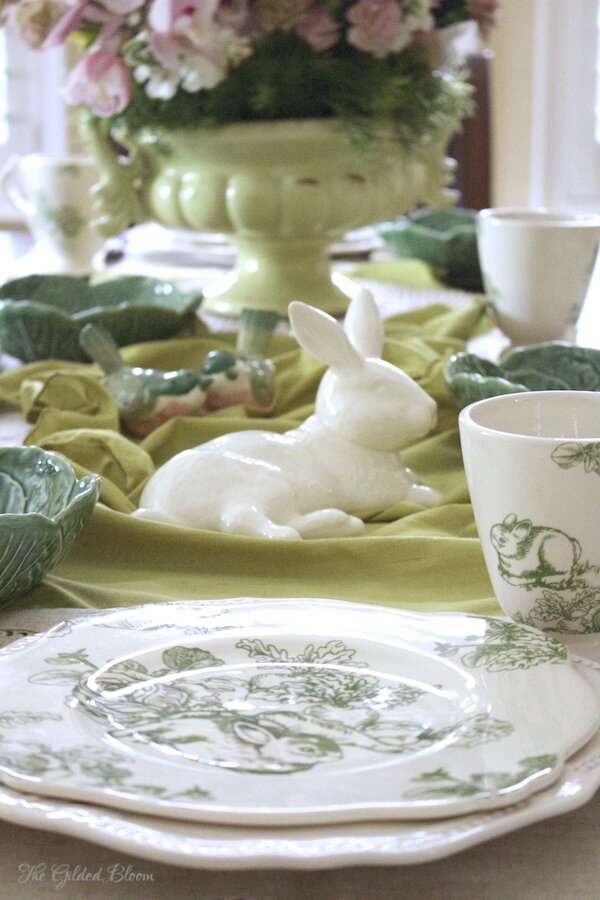 Styling an Easter Table- www.gildedbloom.com