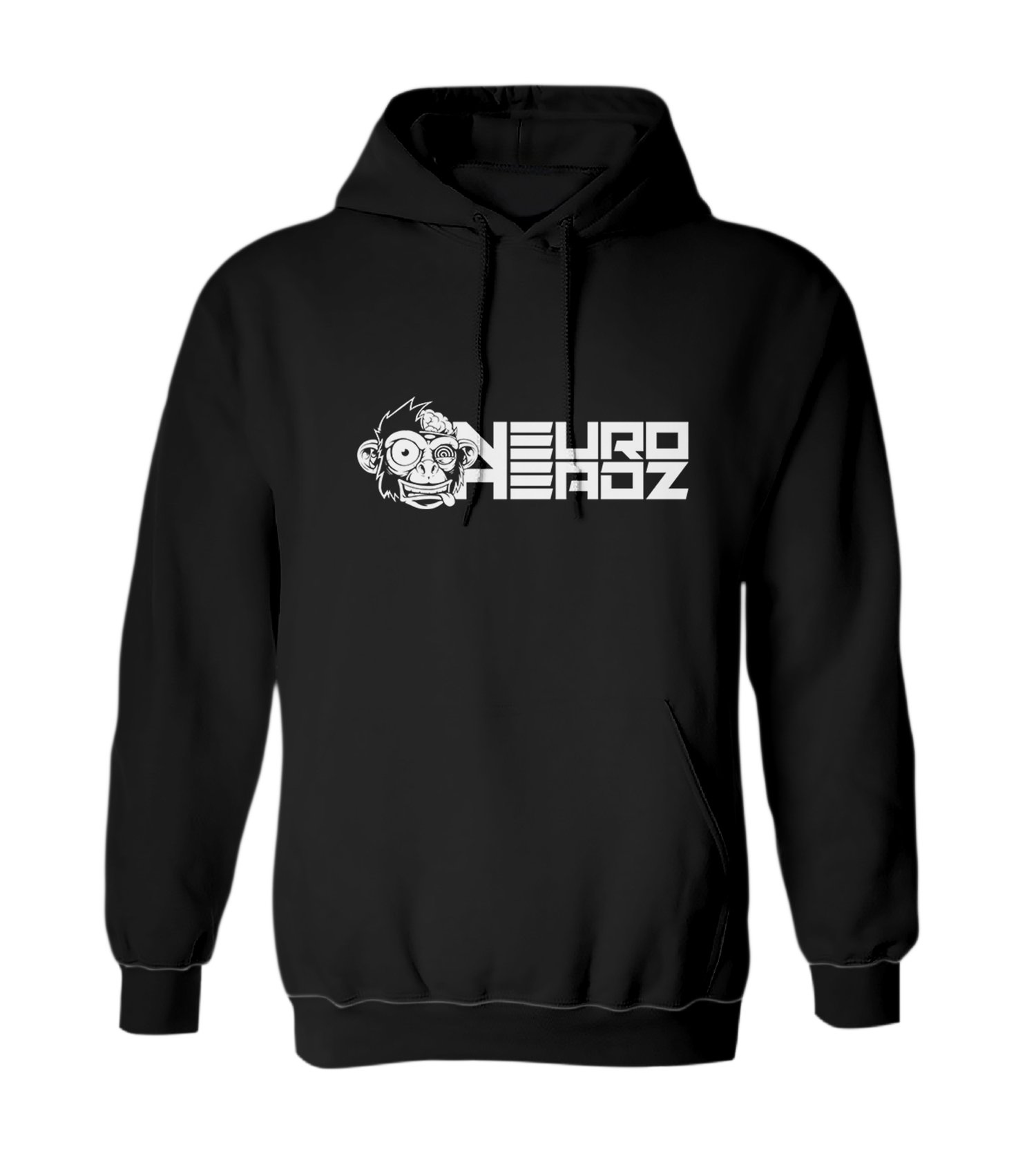 Neuroheadz Logo Hoodie (Limited edition Monkey head version) — Neuroheadz