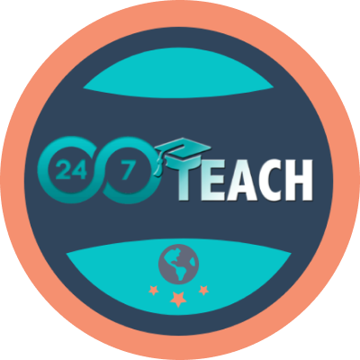 24/7 Teach logo