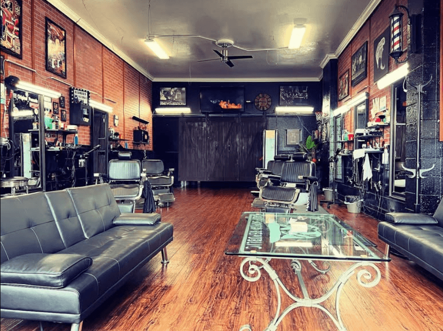 Barbershop interior