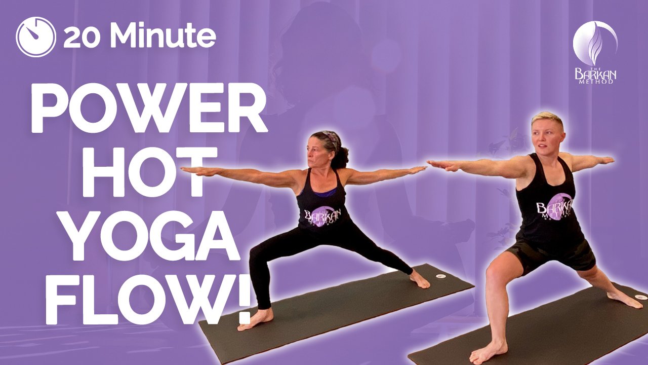20 Minute Barkan Hot Yoga Power Flow! — The Barkan Method