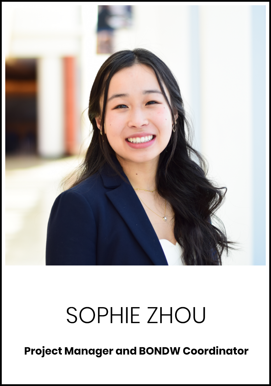 Sophie Zhou