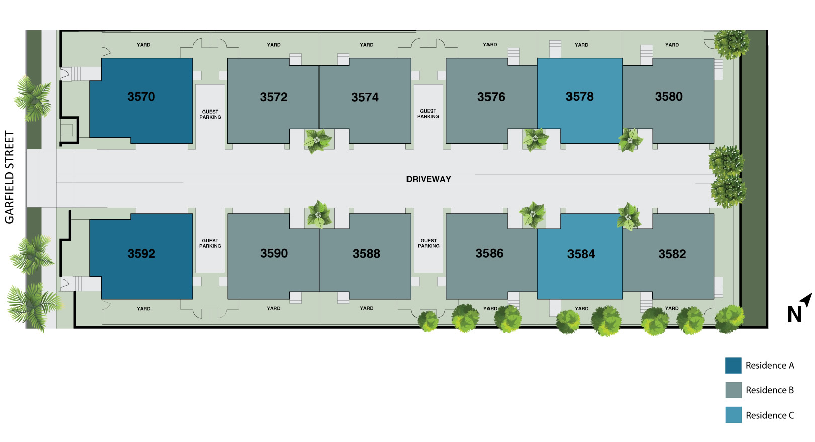 Twelve West Site Plan