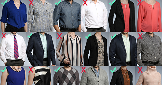 What to wear (and not to wear) for headshots