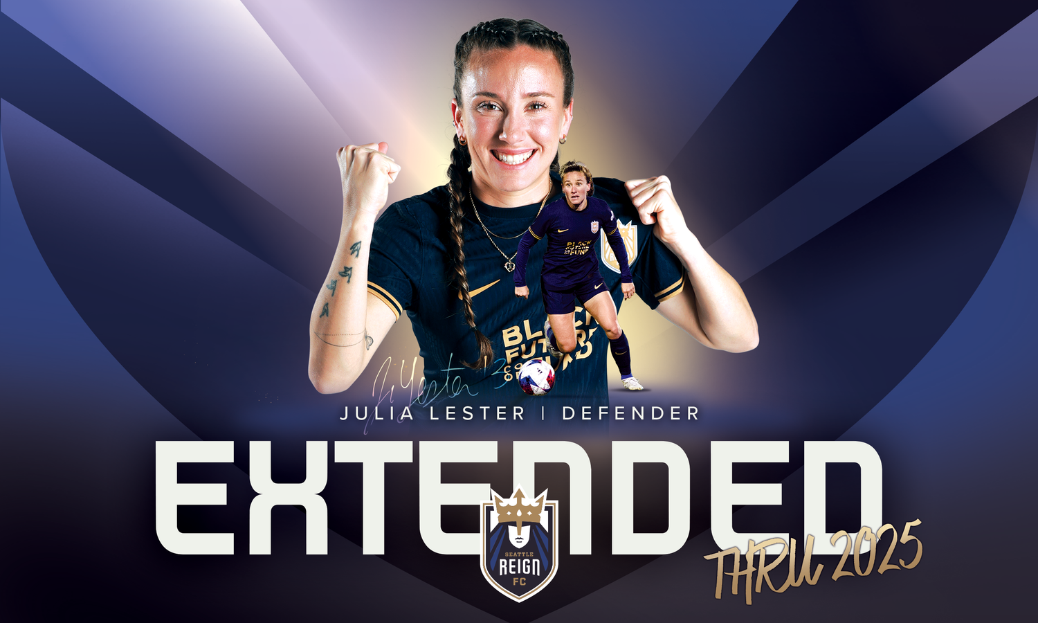 Seattle Reign FC Defender Julia Lester Contract Extension and Impressive Defensive Stats Revealed
