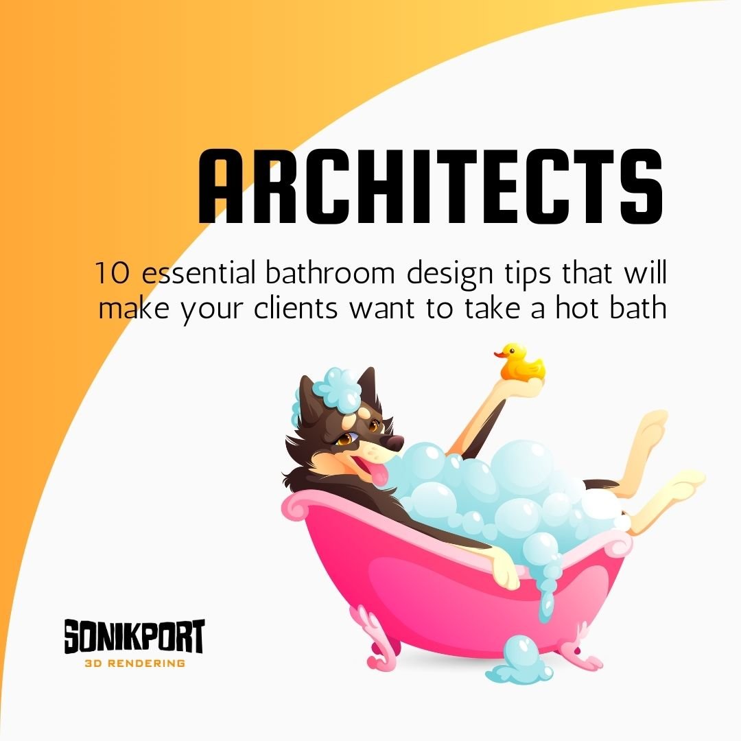 BLOG | Bathroom Design for Architects — Sonikport 3D