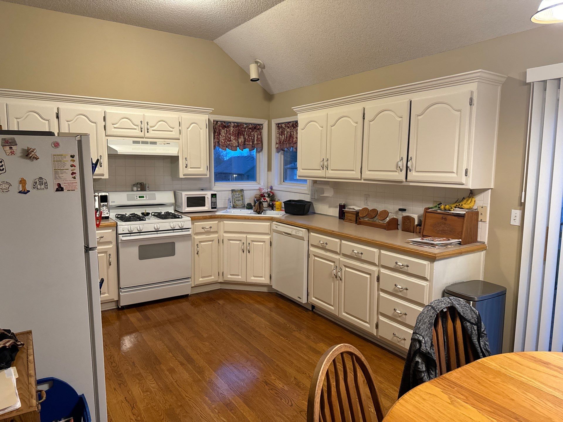 Before the kitchen refresh.