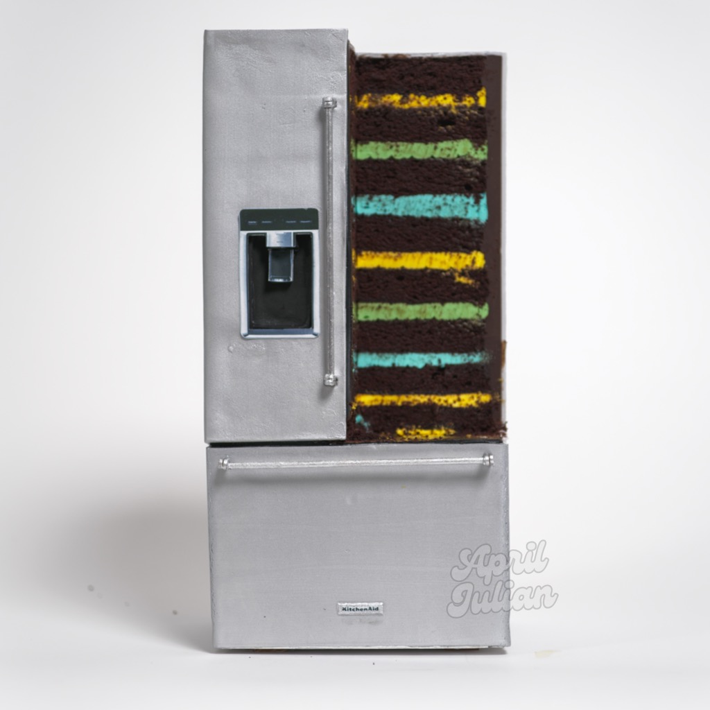 KitchenAid Fridge Cake Reveal After