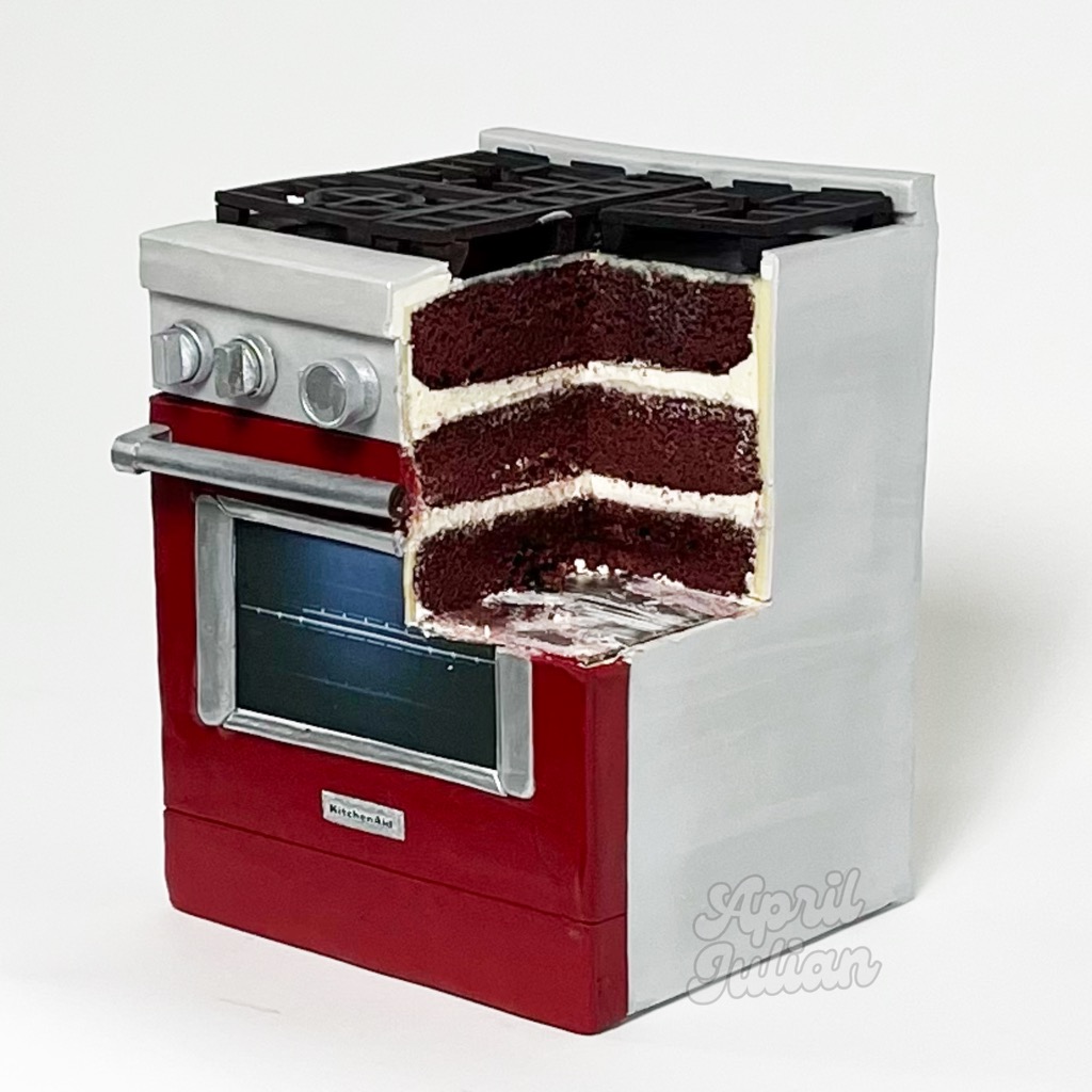 KitchenAid Range Cake Reveal After