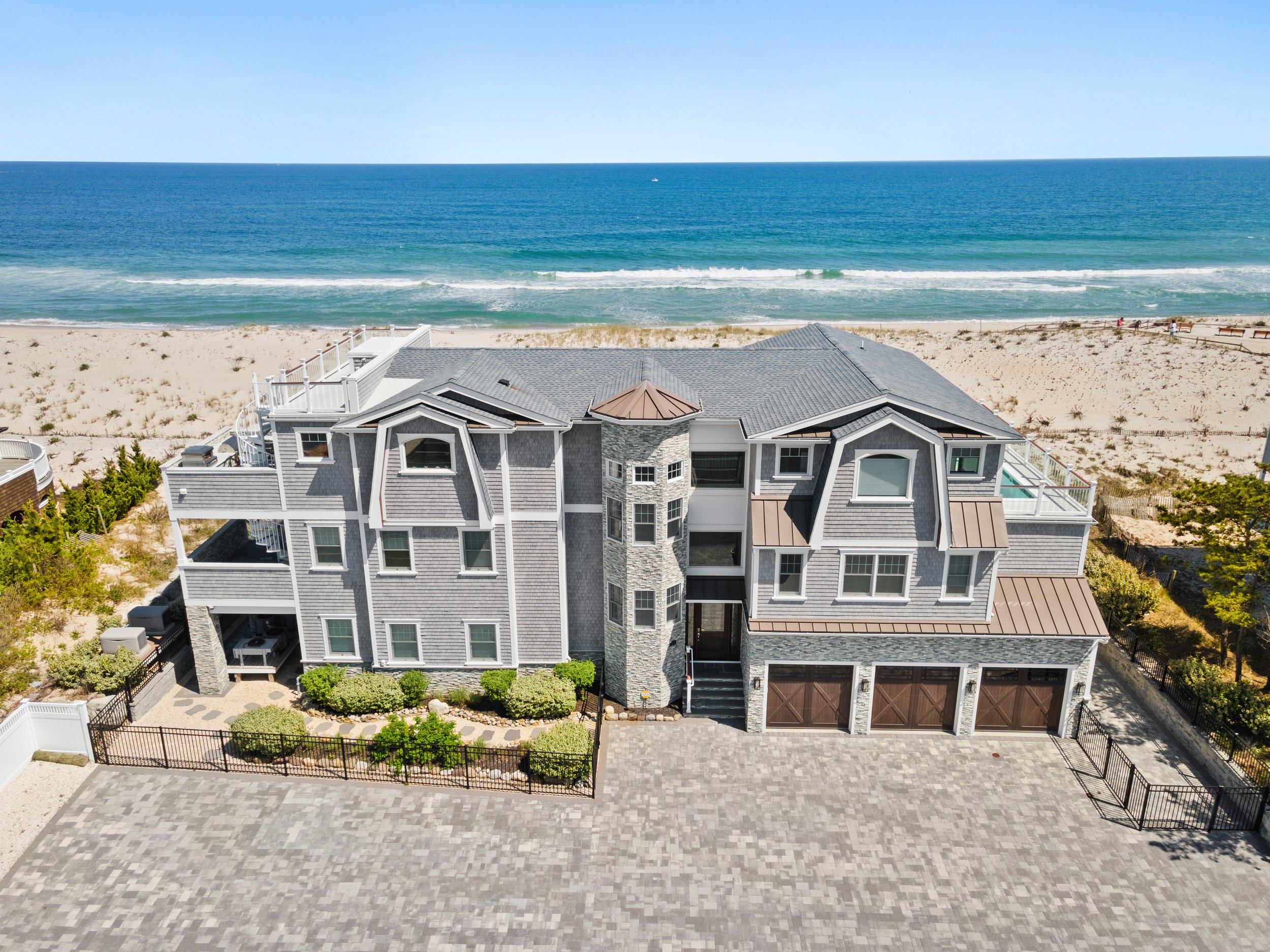 Large, beautiful home in Loveladies, NJ in front of the ocean.