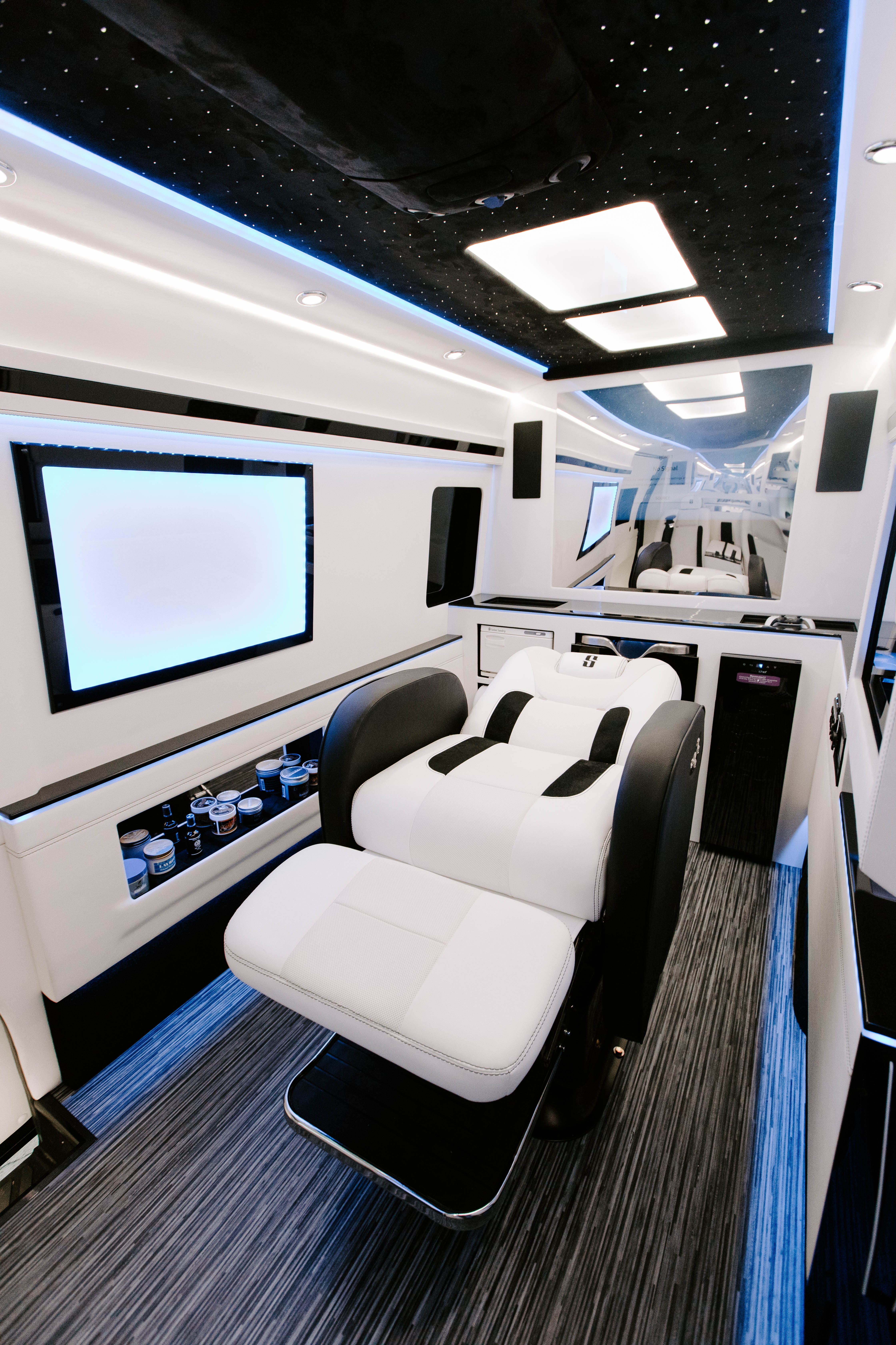 Van interior