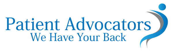Patient Advocators - We Have Your Back Logo
