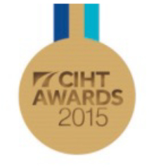 CIHT awards 2015 medal