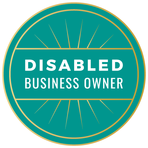 disabled-owned business badge