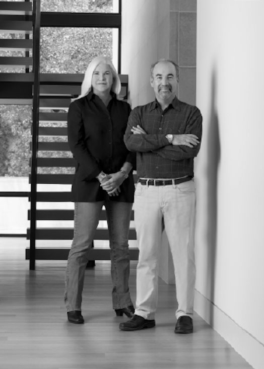 Principal Architects Bruce Bernbaum and Trici Magadini of Bernbaum/Magadini Architects in Dallas