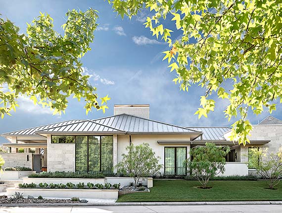 Poolside at Bernbaum/Magadini Architects Texas Hill Country project.